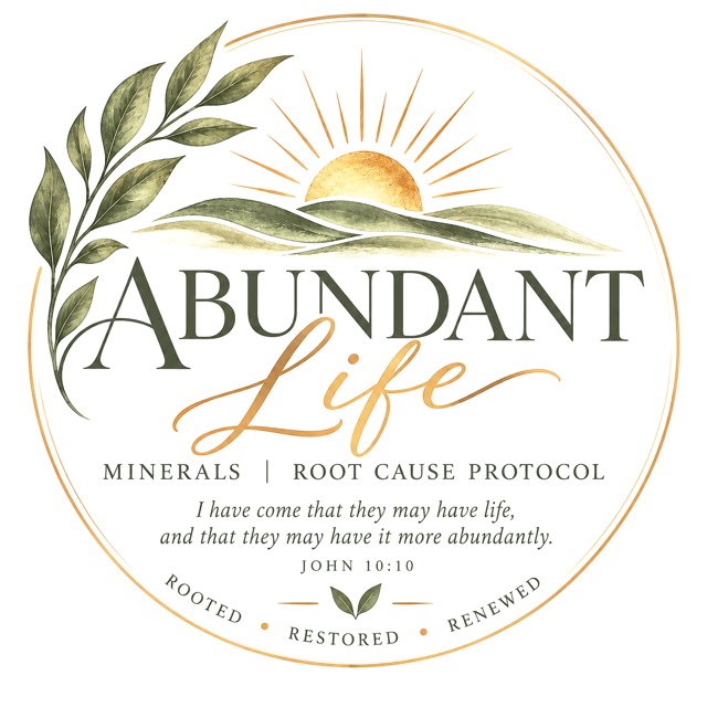 Abundant Life Minerals — Minerals | Root Cause Protocol. John 10:10: I have come that they may have life, and that they may have it more abundantly.